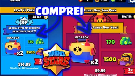 Comprei As Novas Ofertas Do Brawl Stars YouTube