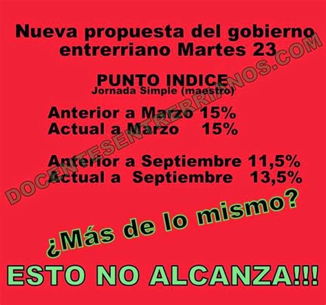 Nueva Propuesta Salarial Del Gobierno Esto No Alcanza Agmer