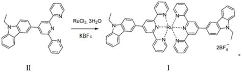 一种咔唑三联吡啶钌配合物氧气检测探针及其制备方法与应用与流程