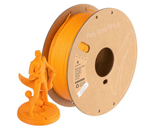 3D Printing Solutions 3D Printer Store PolyTerra PLA Sunrise Orange