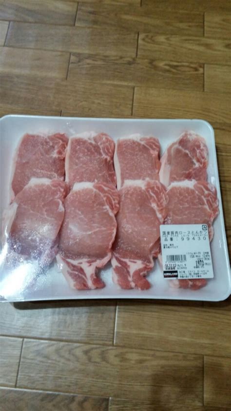 コストコ 国産豚肉ロースとんかつ コストコに夢中つくば倉庫情報ブログ