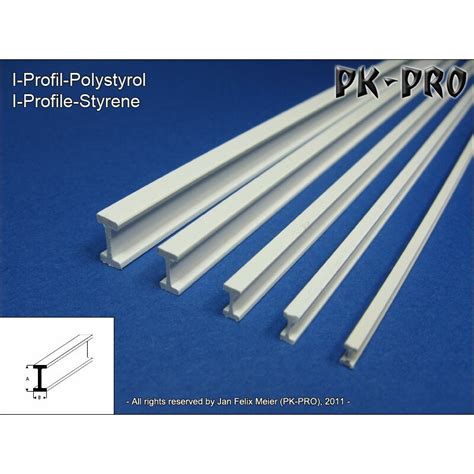 Pk Pro Polystyrol Doppel T Profil X Mm Mm