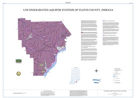 Dnr Water Aquifer Systems Maps 26 A And 26 B Unconsolidated And