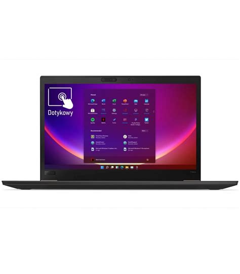 Lenovo Thinkpad T S I U Gb Gb Ssd Nvme Dotyk Fhd Ips