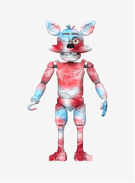 Hot Topic Funko Five Nights At Freddy S Tie Dye Foxy Figure Mall Of