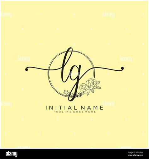 Lg Initials Logo Hi Res Stock Photography And Images Alamy