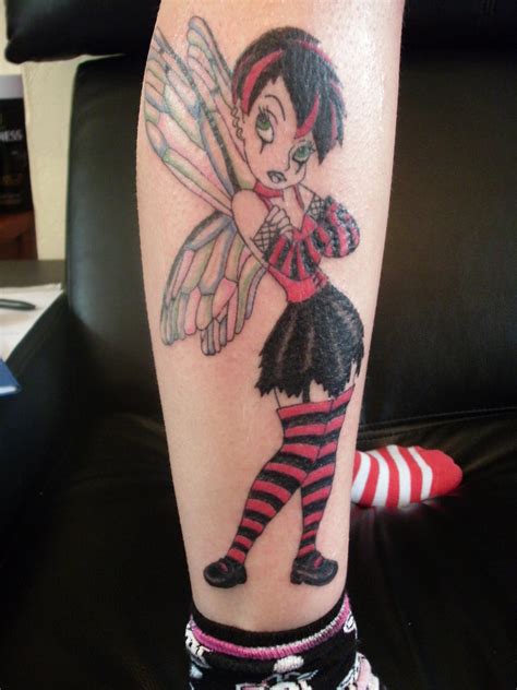 gothic fairy tattoo by jinxiejinx13 on DeviantArt