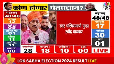 Satara Lok Sabha Election 2024 Result सतऱयतन शरद पवर गटच