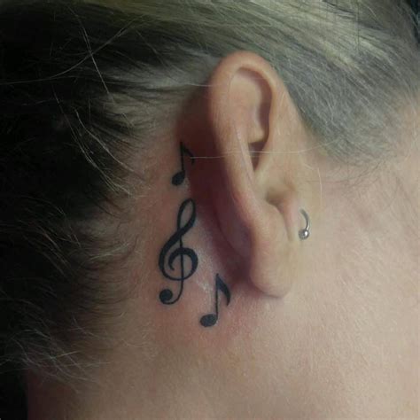 Discover More Than Music Tattoo On Neck Best Poppy