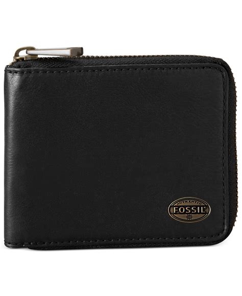 Fossil Double Zipper Wallet IUCN Water