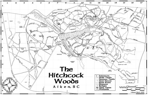 Map of the Woods – Hitchcock Woods Foundation