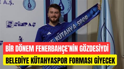 Bir dönem Fenerbahçenin gözdesiydi Belediye Kütahyaspor forması