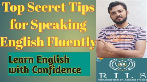 How To Speak English Fluently And Confidently Top Secret Tips For