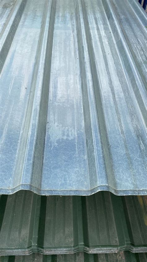 Box Profile 32 1000 GRP Fibreglass Roofing Sheets Clear New EBay