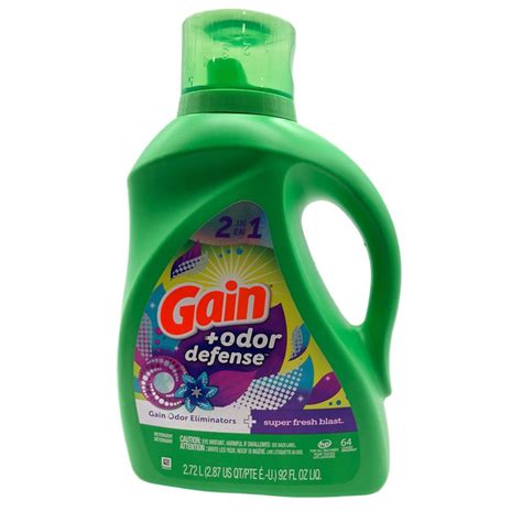 28301 Gain Liquid Laundry Detergent Super Fresh Blast 4 92 Fl Oz