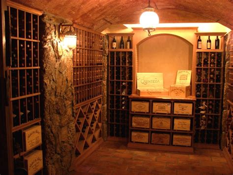 Traditional Wine Cellar Rustic Wine Cellar Boston By New