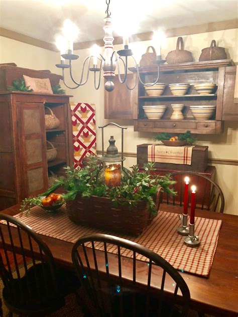 Gail Reeder Primitive Decorating Country Primitive Dining Rooms Country Decor