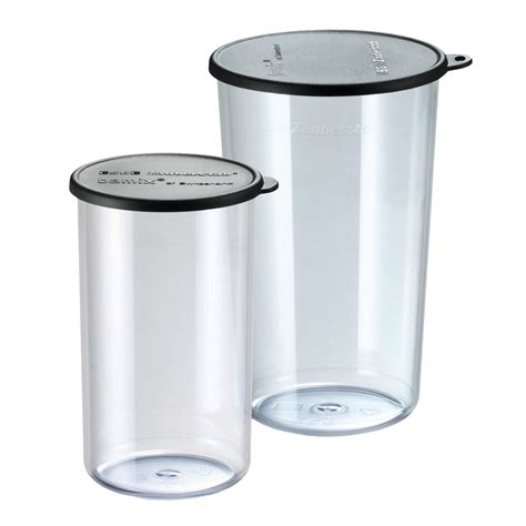 400ml + 600ml Beakers with Lids (Boxed) – Bamix UK