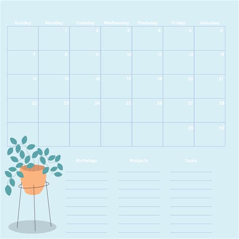 10 Best Monthly Calendar Printable - printablee.com