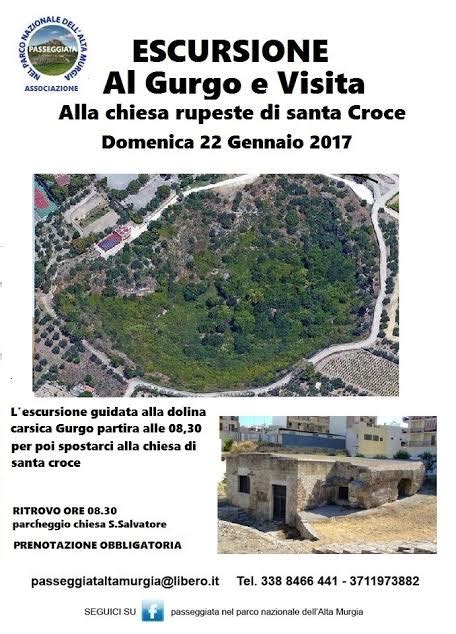 Passeggiata Domenica 22 Gennaio Al Gurgo E Alla Chiesa Rupestre Di