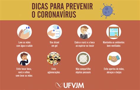 Dicas Para Prevenir O Coronav Rus Covid Universidade Federal Dos