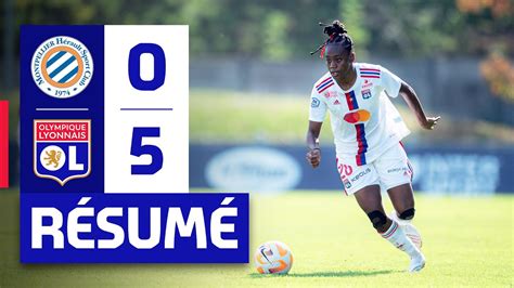 Résumé Montpellier HSC OL Amical Olympique Lyonnais YouTube