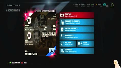 Madden 16 Ultimate Team We Got 96 Legend Rod Woodson XBOX ONE