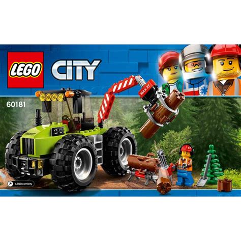 Lego Forest Tractor Set 60181 Instructions Brick Owl Lego Marketplace