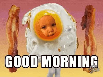 Good Morning Bacon And Eggs Dance GIF morning good morning good morning ...