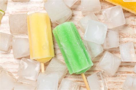 Frozen popsicles stock image. Image of edible, still - 148634153