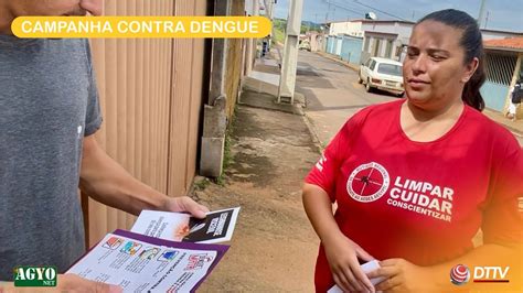 Campanha De Conscientiza O Contra Dengue Continua Em Nepomuceno Youtube