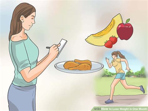 How To Lose Weight In One Month With Pictures Wikihow