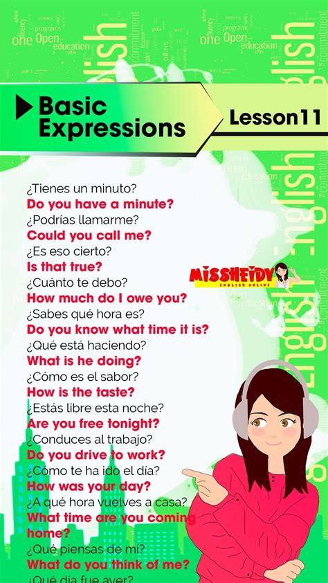 Miss Heidy English en Instagram Expresiones en inglés 11 Hey there