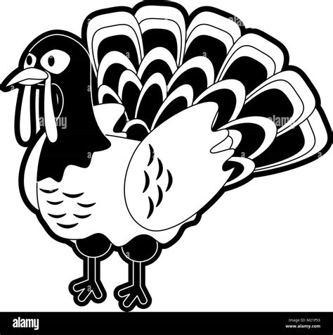 Turkey bird cartoon Stock Vector Image & Art - Alamy