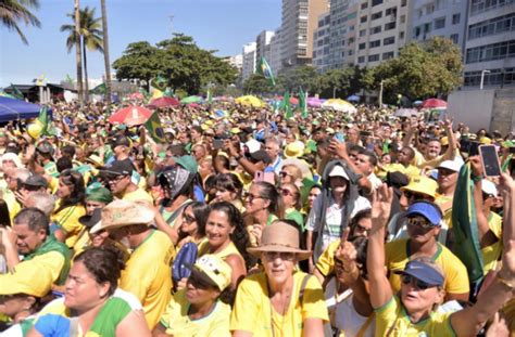 Monitor Da Usp Diz Que Ato De Bolsonaro Em Copacabana Reuniu 32 7 Mil