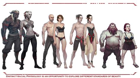 Humans, Elves, Dwarves, Qunari concept art - Dragon Age: Origins Photo ...