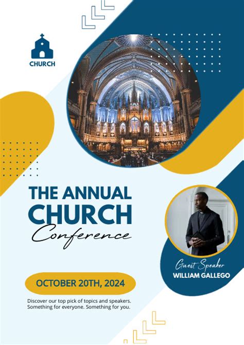 Annual Church Conference Flyer Template Postermywall