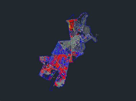 Plano Del Distrito Santiago De Surco Provincia De Lima Departamento