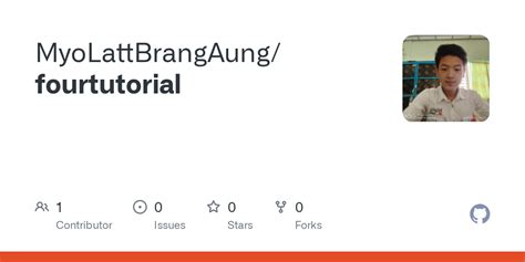 github myolattbrangaungfourtutorial