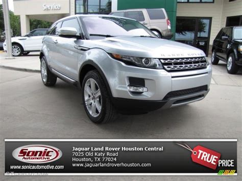 2012 Indus Silver Metallic Land Rover Range Rover Evoque Coupe Pure