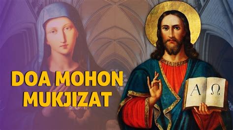 Doa Mohon Mukjizat Doa Katolik Doa Devosi YouTube