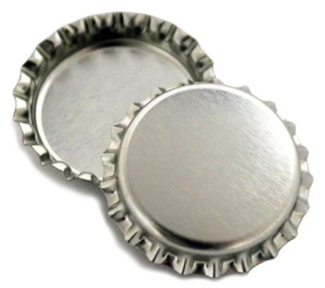 50 Chrome Blank Bottlecaps Bottle Cap Bottlecap Caps Silver Embellishment Craft Etsy