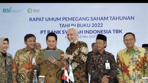 Bank Syariah Indonesia Tebar Dividen 2022 Rp 9 24 Per Saham Saham