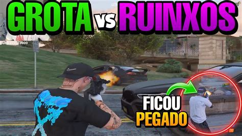 TRETA DE PISTA GROTA X RUINXOS TRETA MUITO PEGADA RUINXOS FOI COBRAR