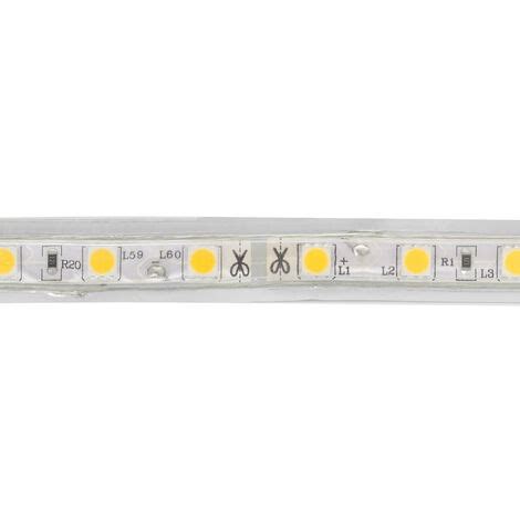 Striscia Led V Ac Led M Bianco Naturale Ip Su Misura Larghezza