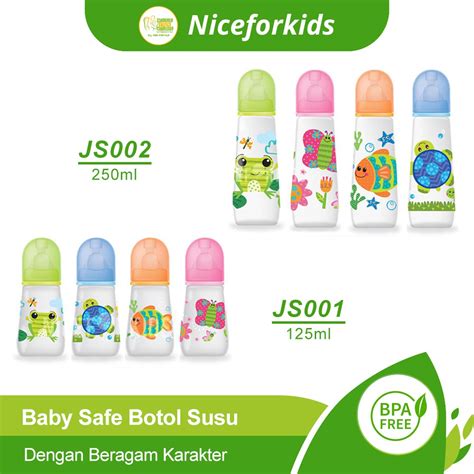 Jual Baby Safe Botol Susu Bayi Feeding Bottle 125 ML JS001 250 ML