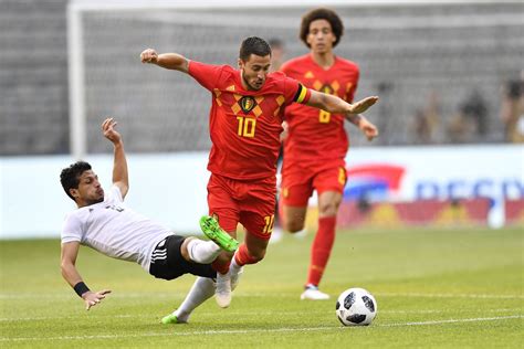 Eden Hazard picks up minor knee injury in Belgium’s 3-0 win over Egypt ...