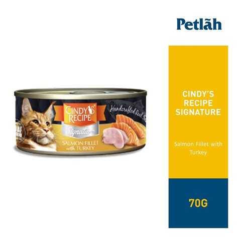 Cindy S Recipe Signature Salmon Cat Canned Wet Food 70g Shopee Malaysia