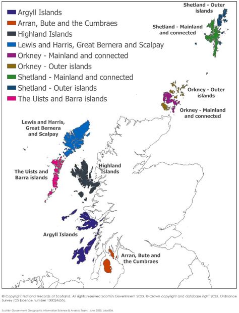 Scottish Island Regions 2023 Overview Govscot