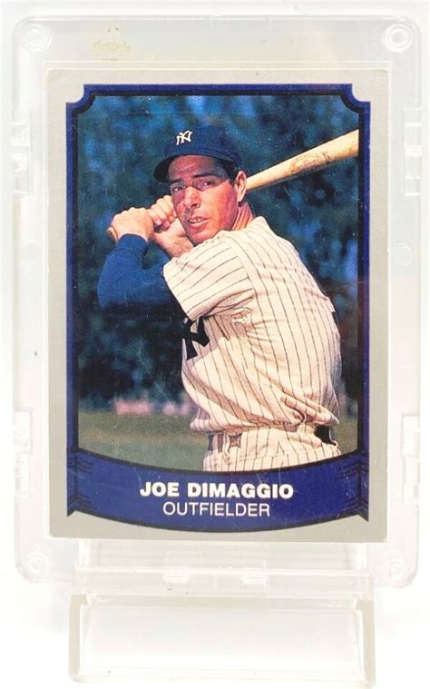 Vintage Pacific Baseball Legends Joe Dimaggio Card Original